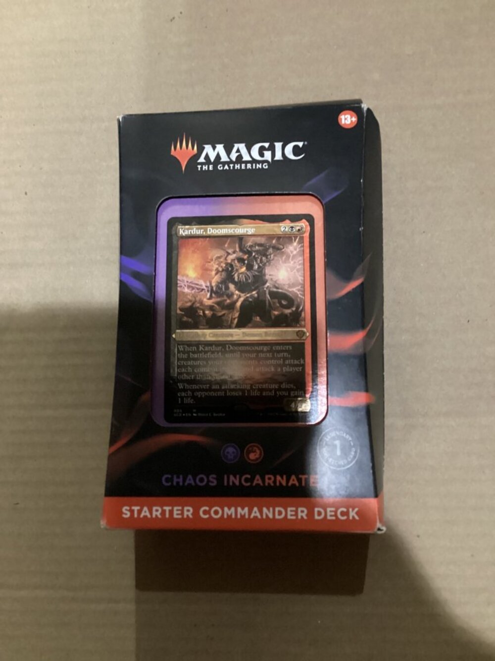 The Gathering Starter Commander Deck - Chaos Incarnate. Collectible Card Games - Picture 3 of 5